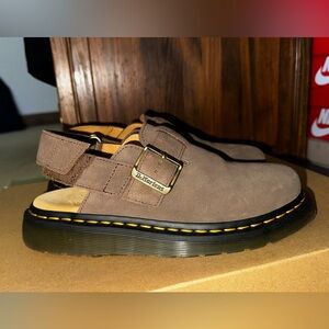 Jorge II Bronx Suede Slingback Mule, size 7